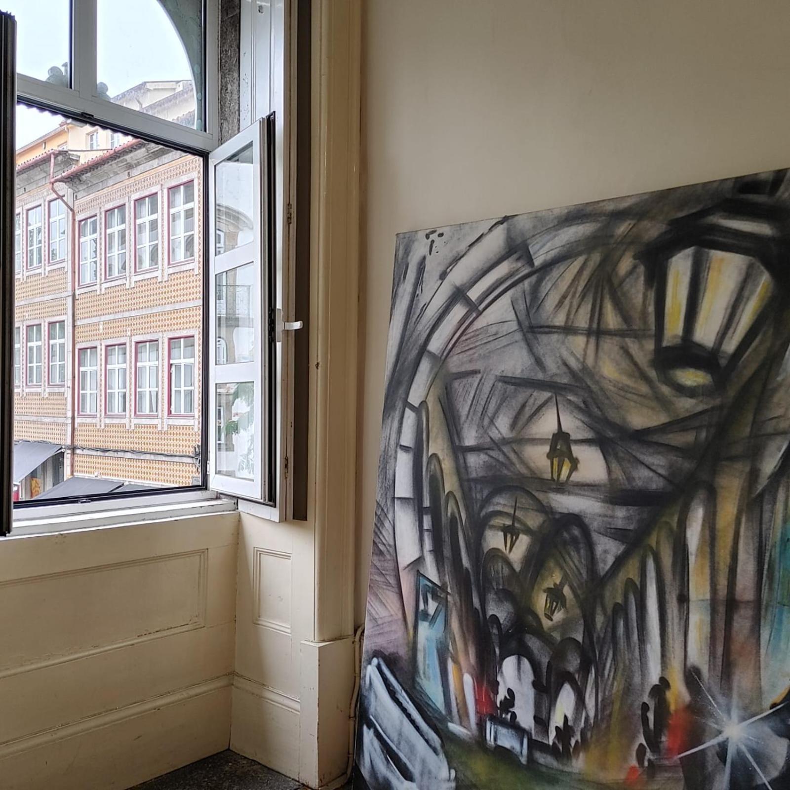 Dans L'Atelier Hostel Unidade Porta Nova Braga Eksteriør bilde
